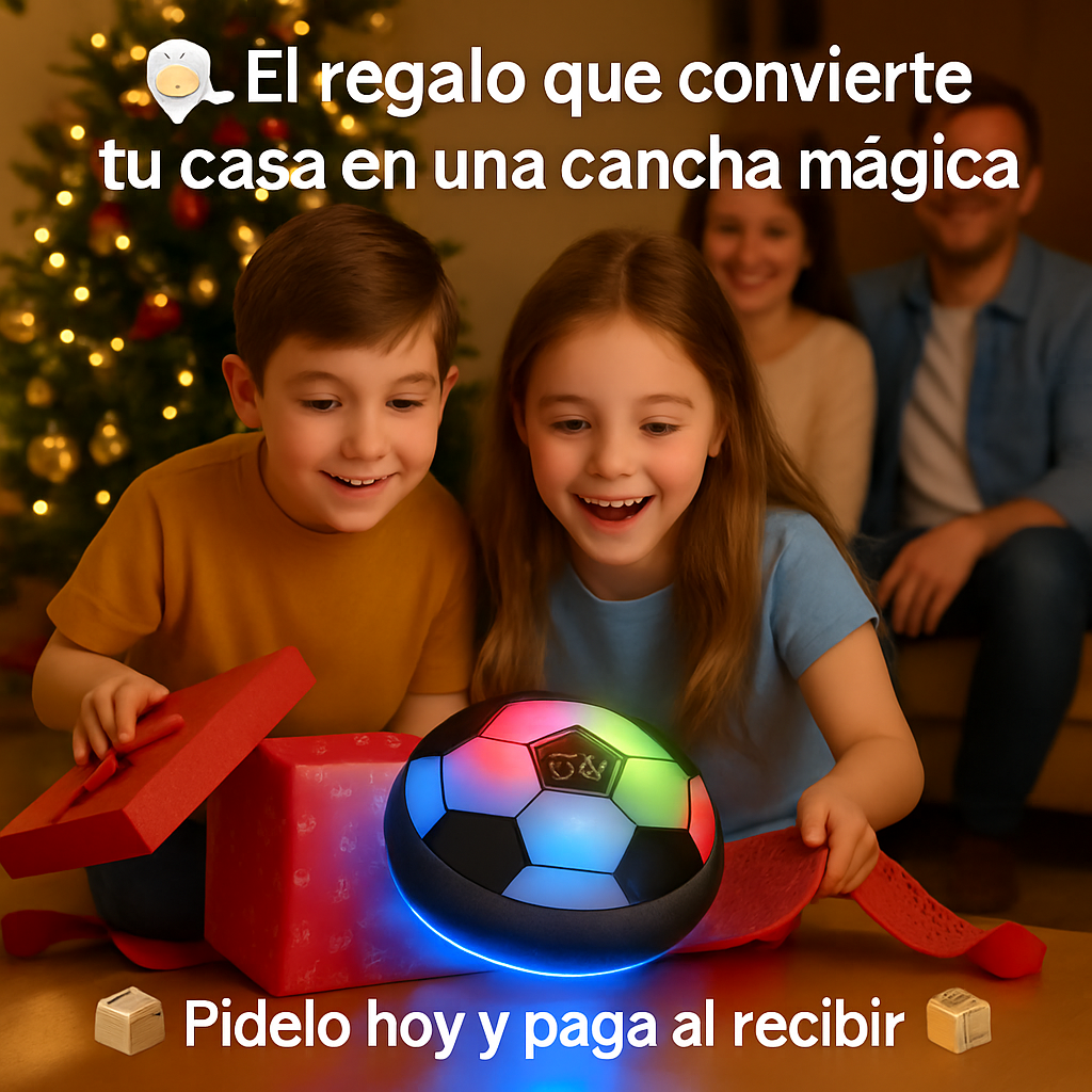 Balón de Fútbol Flotante para Interiores – Diversión Segura dentro de Casa