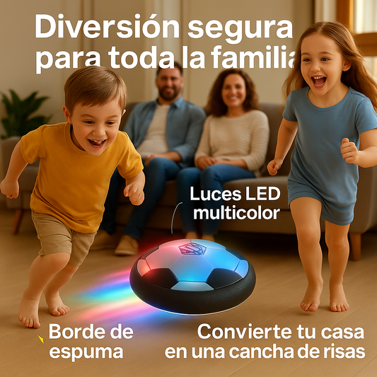 Balón de Fútbol Flotante para Interiores – Diversión Segura dentro de Casa