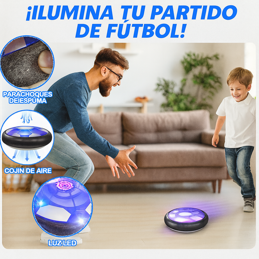 Balón de Fútbol Flotante para Interiores – Diversión Segura dentro de Casa