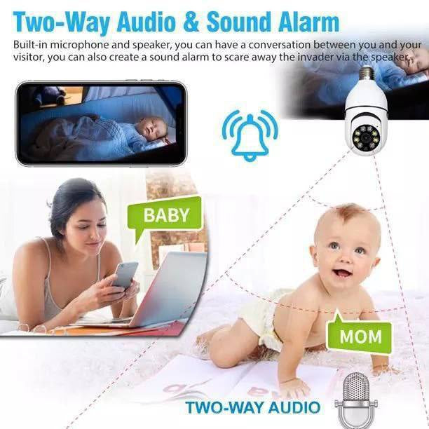 Cámara Foco 360° - Seguridad para tu hogar